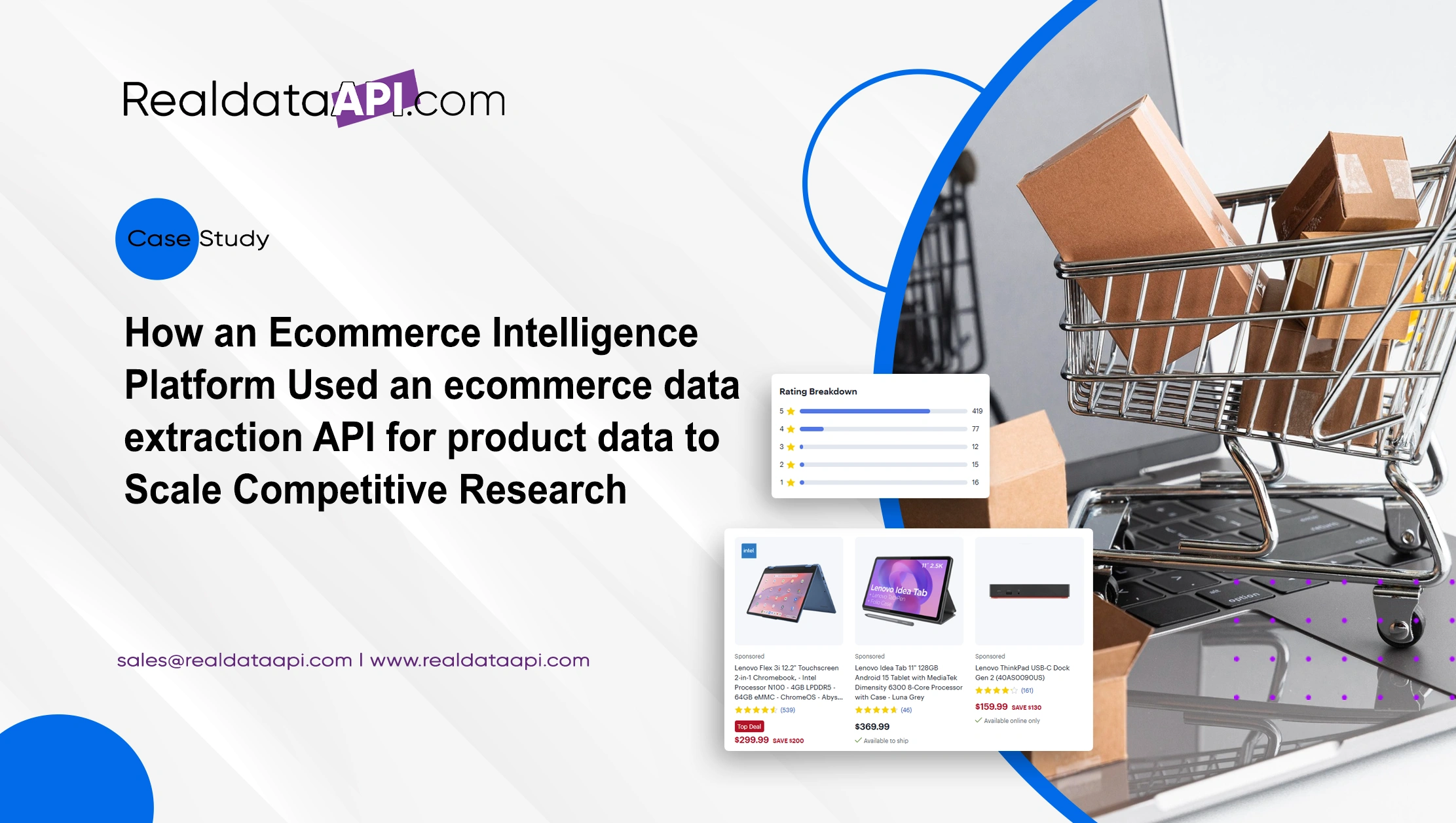 How an Ecommerce Intelligence Platform Used an ecommerce data extraction API for product data to Scale Competitive Research